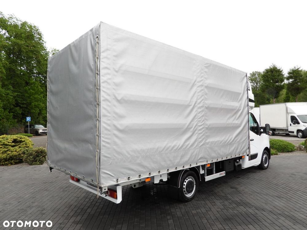 Renault MASTER PLANDEKA 10 PALET WEBASTO TEMPOMAT LEDY PNEUMATYKA KLIMATYZACJA  165KM - 4