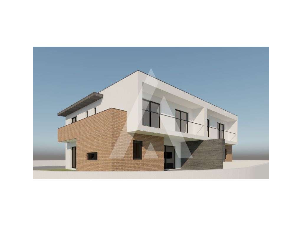 Moderna Moradia T4 geminada em projeto. Localização Privilegiada! - Grande imagem: 4/18