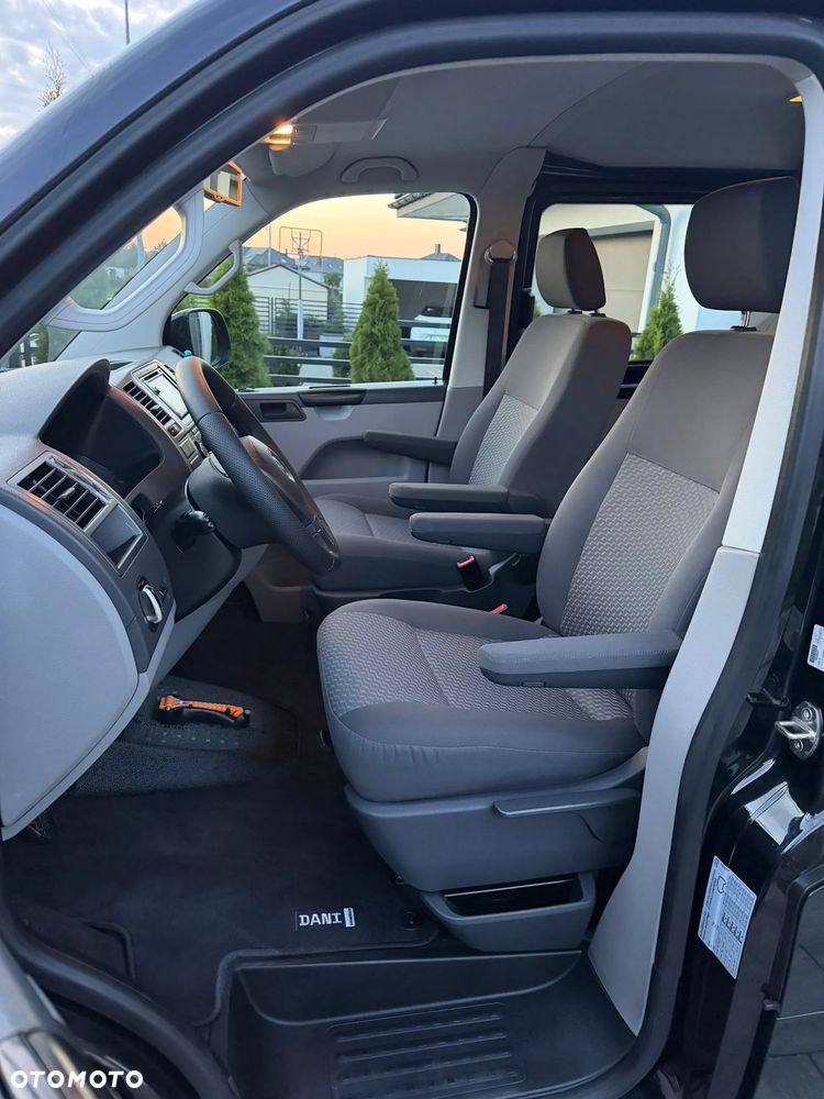 Volkswagen TRANSPORTER T5 LIFT Klima Elektryka Navi Tempomat Dubel Kabina Brygadówka Pdc Hak - 12