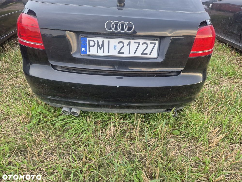 Zderzak tył tylny audi a3 8p lift kolor ly9b
