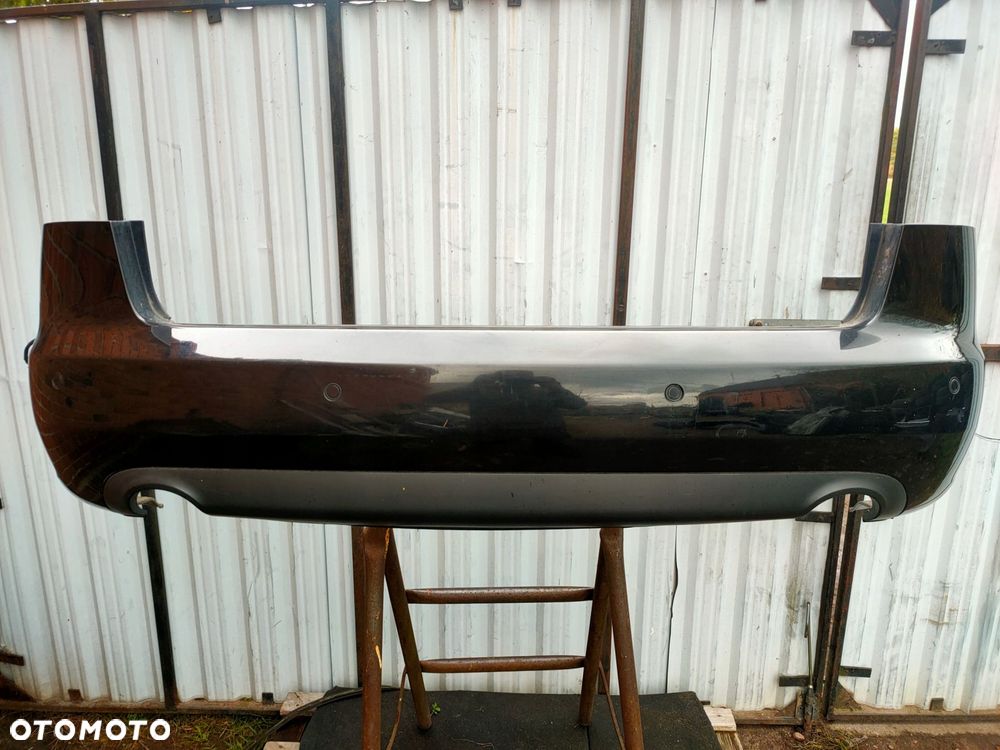 zderzak tył audi a4 b6 kombi kolor ly9b 2 rury - 2