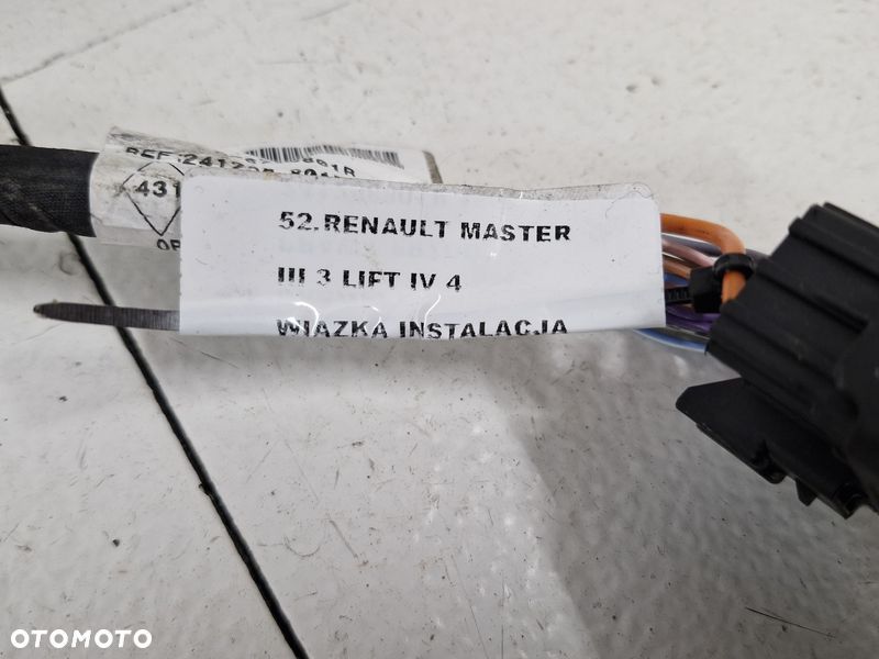 RENAULT MASTER III 3 LIFT IV 4 WIĄZKA INSTALACJA DRZWI PRZEDNICH PRAWY PRZÓD 241258801R - 8