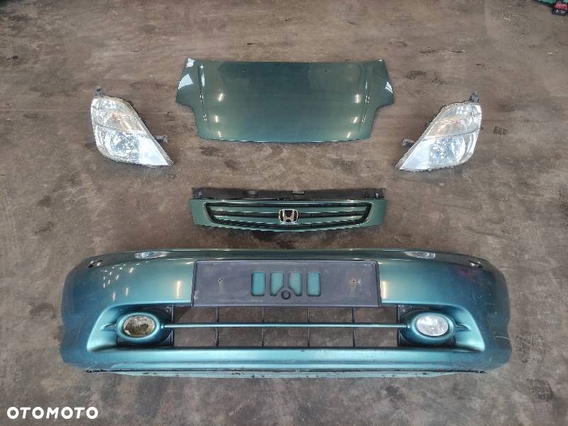 KOMPLETNY PRZÓD MASKA ZDERZAK LAMPA GRILL HONDA STREAM I 00-03r G505M - 1