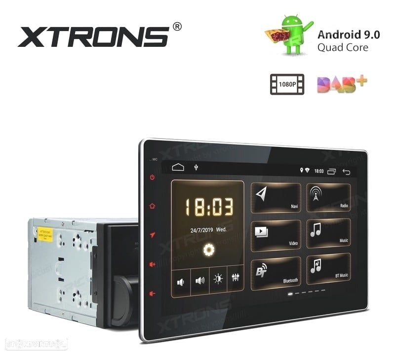 AUTO RADIO GPS UNIVERSAL 2 DIN ECRA TACTIL 10.1" C - 5