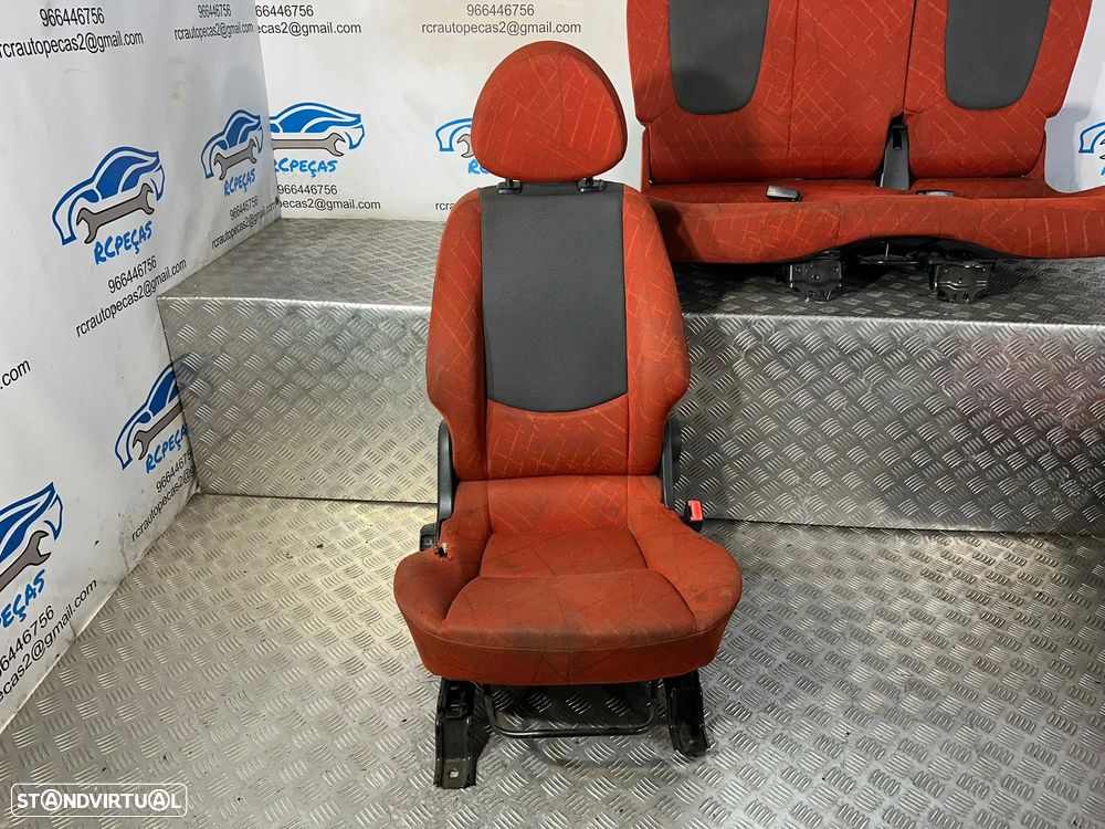 Conjunto Bancos Frente Frontais Tras Traseiros Smart ForFour 454 2004 - 2006 - 5