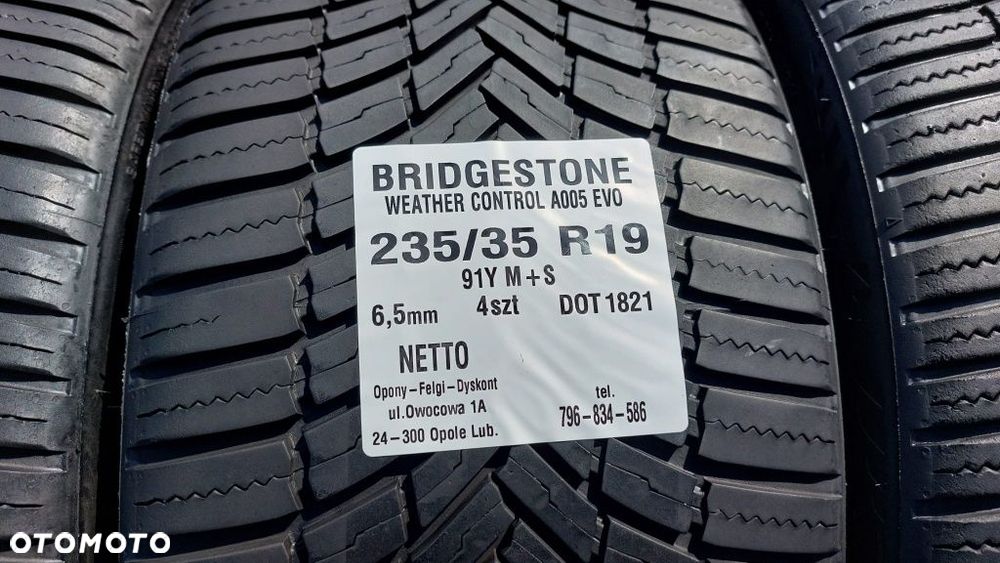 Opony Bridgestone 235 35 R19 - 2