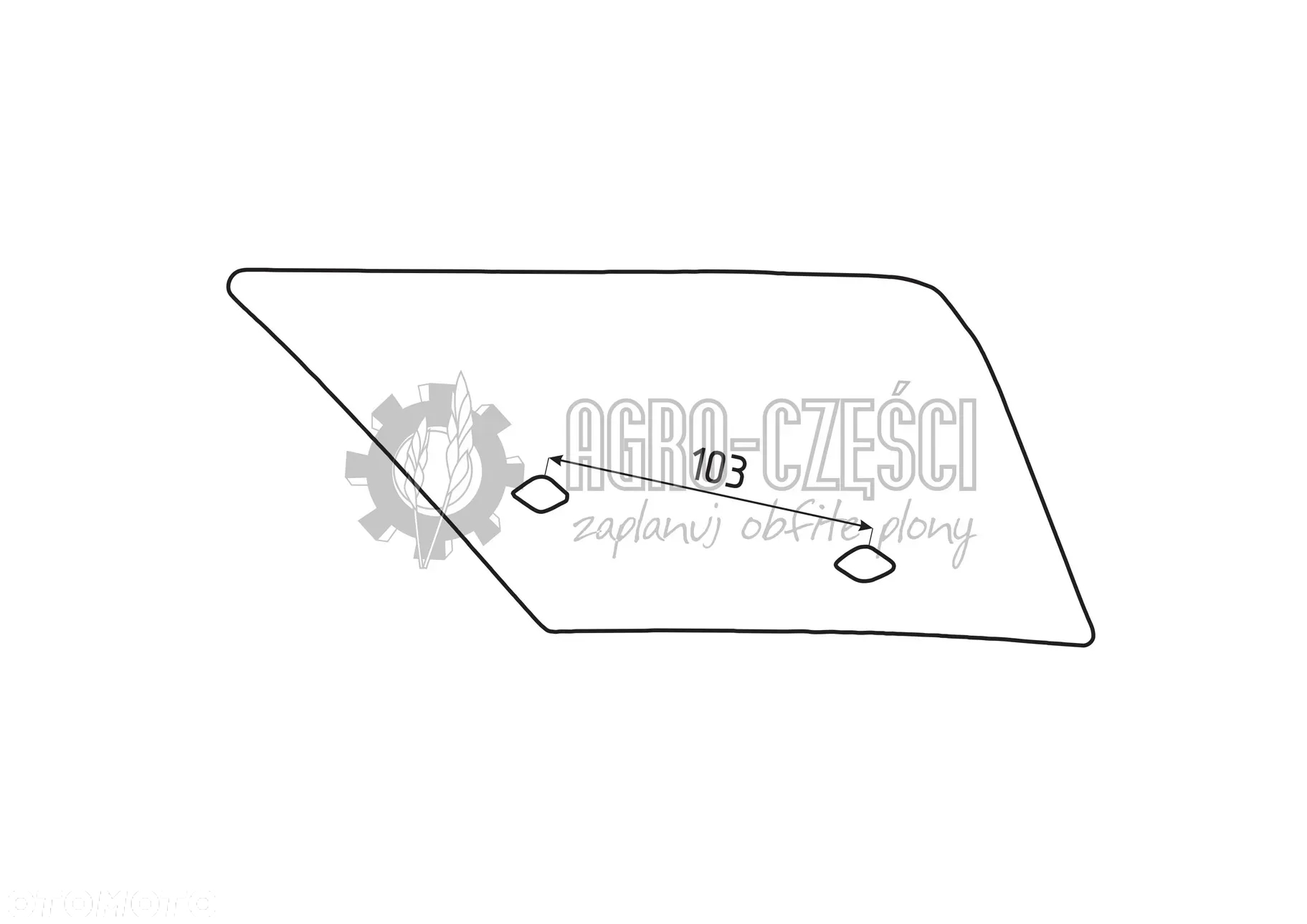 VOGELNOOT OSŁONA ODKŁADNICY Z2335603 PRAWA / LEWA Z2335703 iQ PARTS - 2