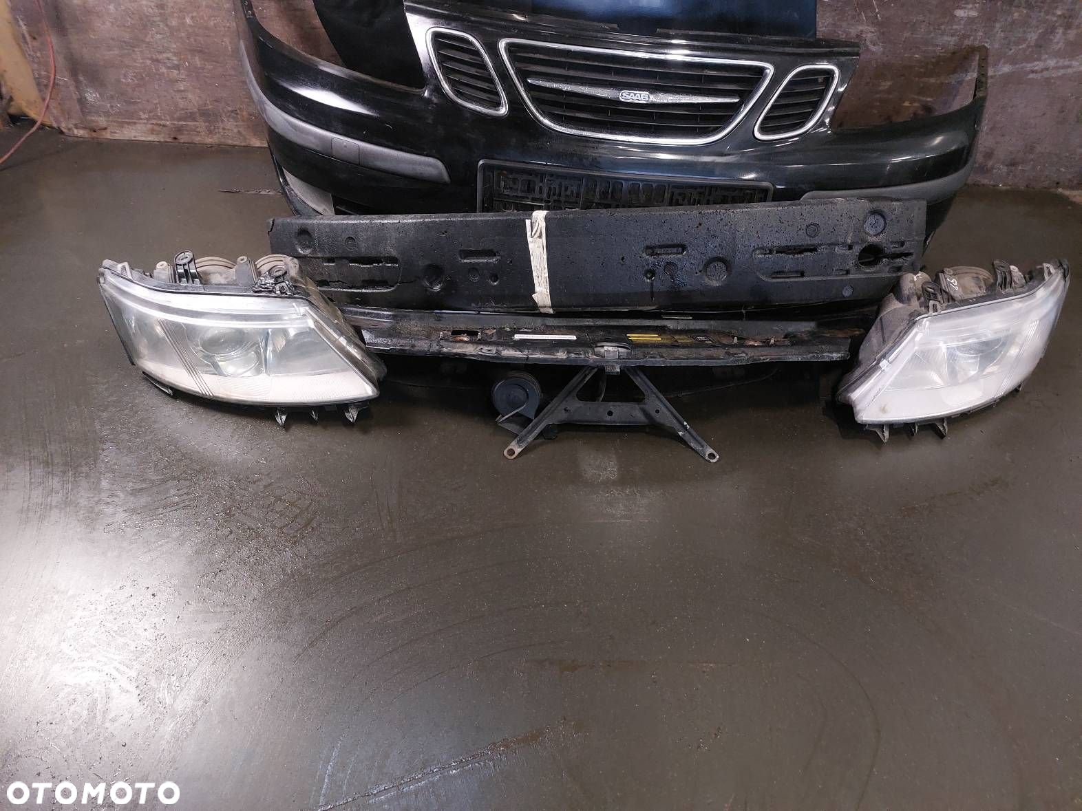 KOMPLETNY PRZÓD SAAB 9-3 II EU 170 MASKA ZDERZAK LAMPY BŁOTNIKI - 10