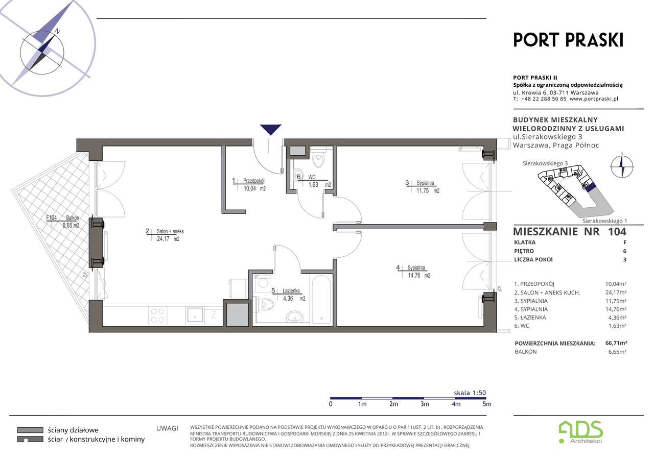 3-pokojowe mieszkanie 66m2 + balkon Bez Prowizji - Pełny obrazek: 2/12