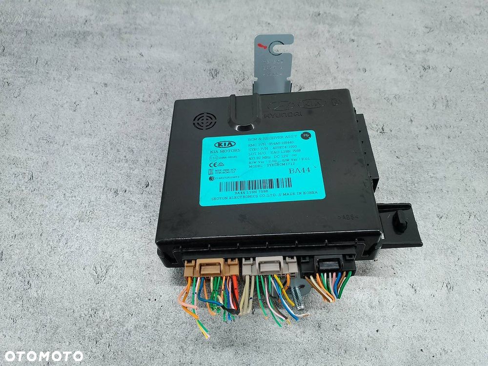 MODUŁ BCM KIA STONIC 954A0-H8440 1.0 T-GDI - 1