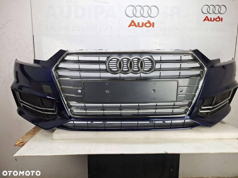 ZDERZAK AUDI S4 A4 S-LINE B9 8W 2017-2019 GRILL ATRAPA PRZED LIFTEM ASO - 1