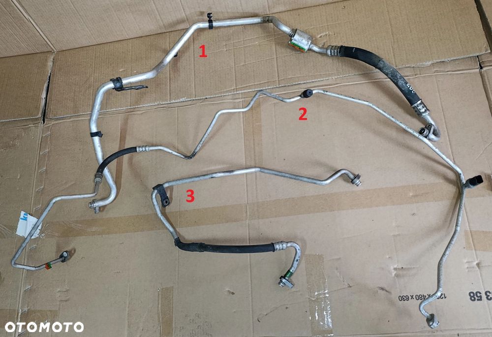 . 207 rurka klimatyzacji przewód 1,4 8V benzyna Peugeot - 1