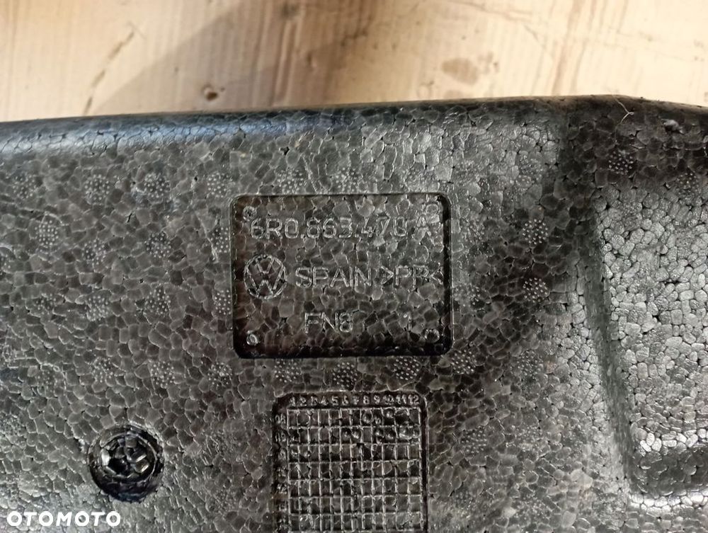 VW POLO 6R STYROPIAN WKŁAD BAGAŻNIKA KOMPRESOR 6R0863470A 8P0012615C - 6