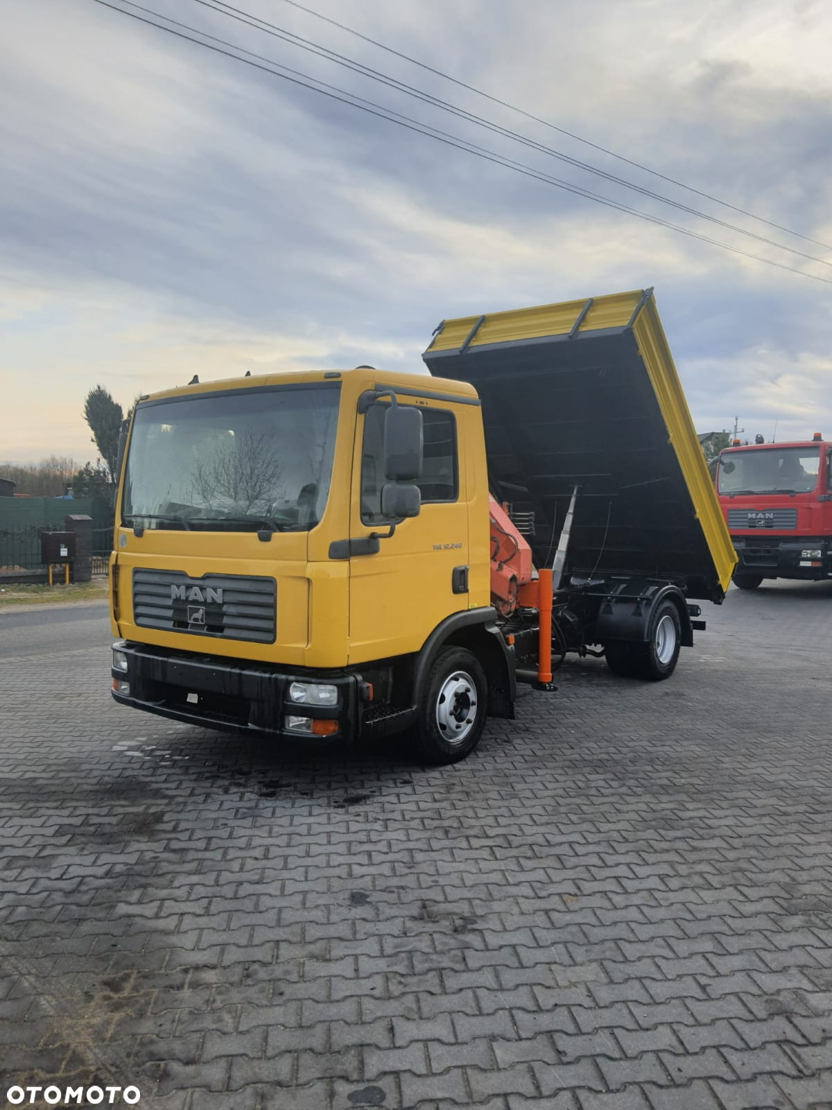 MAN TGL 12.240, wywrotka z hds , kiper , hds , blokada mostu, sprowadzony - 5
