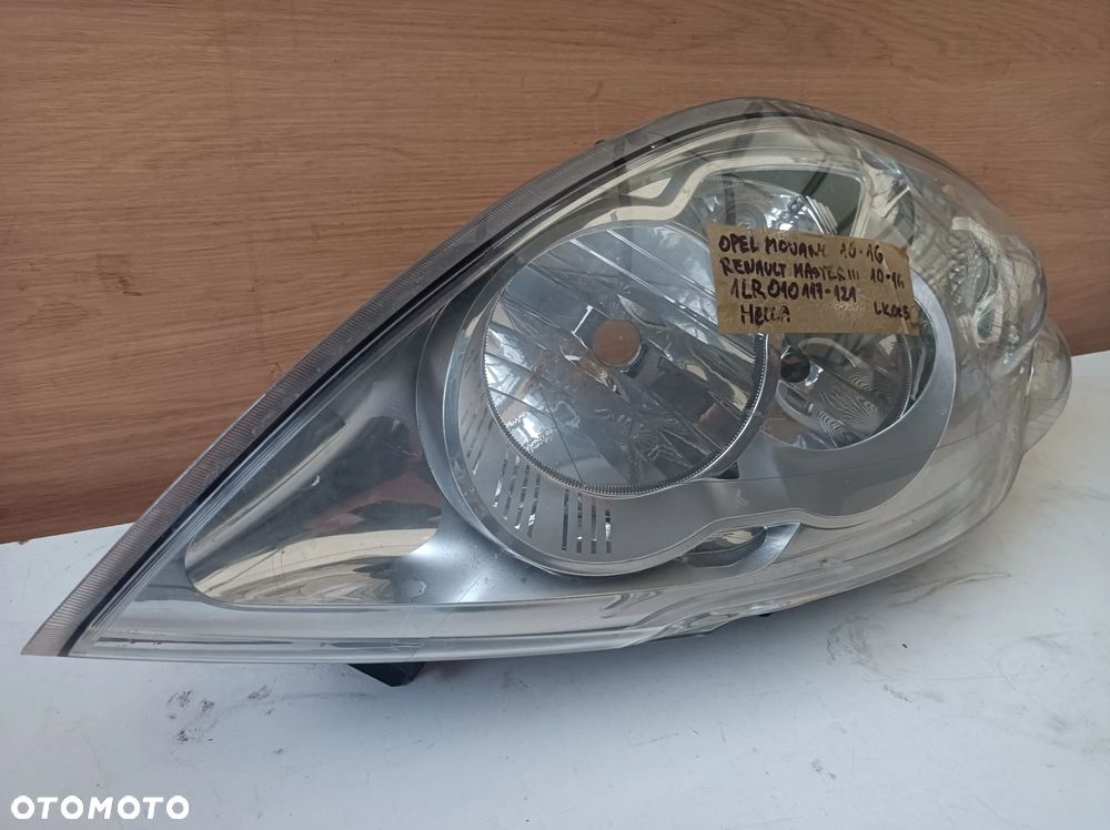 Renault Master III Opel Movano III 10- Lampa przednia prawa 1LR01011721 - 3