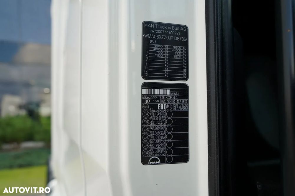 MAN TGX 18.460 / XXL / RETARDER / NAVI RIO - 36