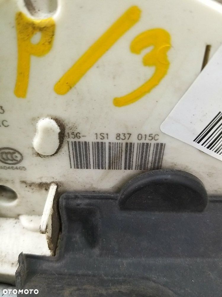 Zamek drzwi przód lewy SKODA CITIGO VW UP SEAT MII 1S1837015C 7 PIN 11-19 - 3