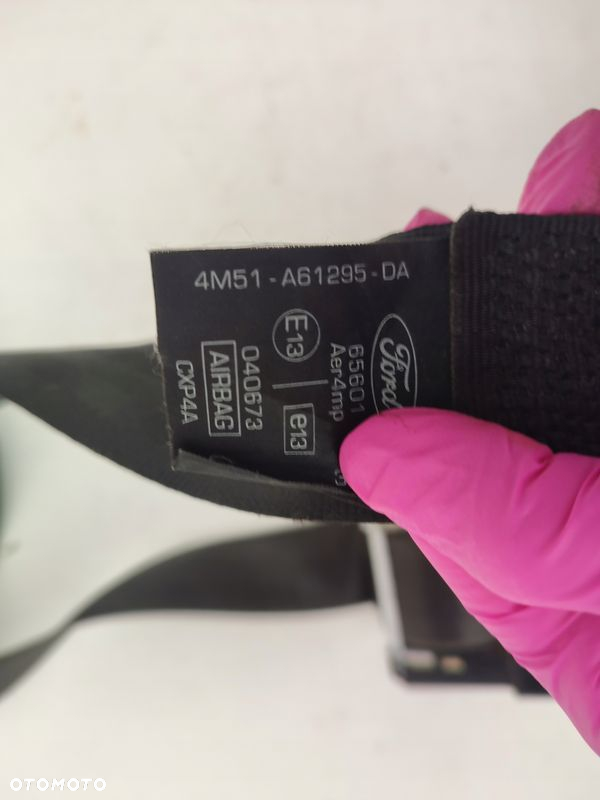 Pas bezpieczeństwa lewy przód FORD FOCUS MK2 LIFT KOMBI 4M51-A61295-DA - 3