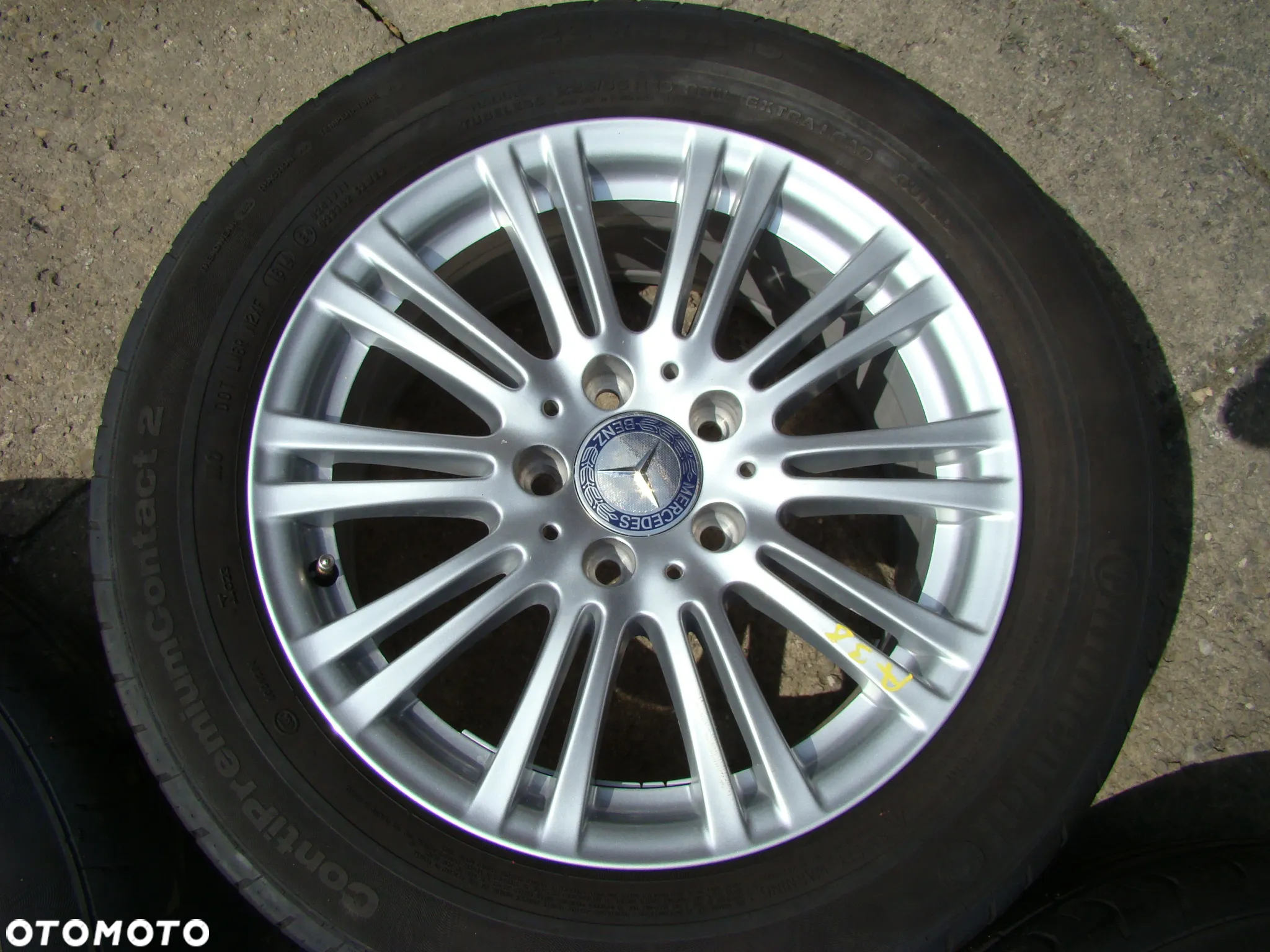 a38 5x112 Mercedes Benz E-klasa w212 Vito V-Klasa W447 Viano W639 7,5Jx17 opony lato - 5