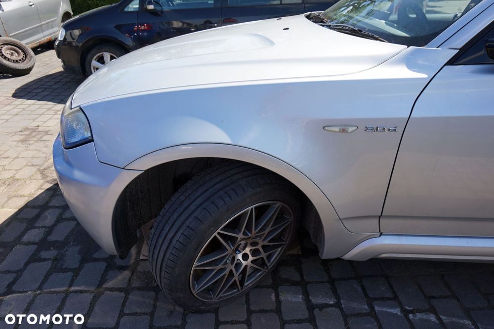 MASKA ZDERZAK BŁOTNIKI LAMPY X3 E83 I LIFT 354 M-PAKIET BMW 2006-2010 TITANSILBER PRZÓD KOMPLETNY - 5