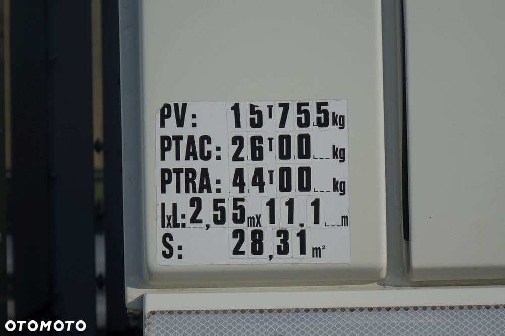 DAF XF 460 6x2 / EURO6 / AUTOMAT / INTARDER / HDS X-HIDUO 188 B-2/ ZABUDOWA SKRZYNIA BURTOWA + PRZYCZEPA LECITRAILER - 39