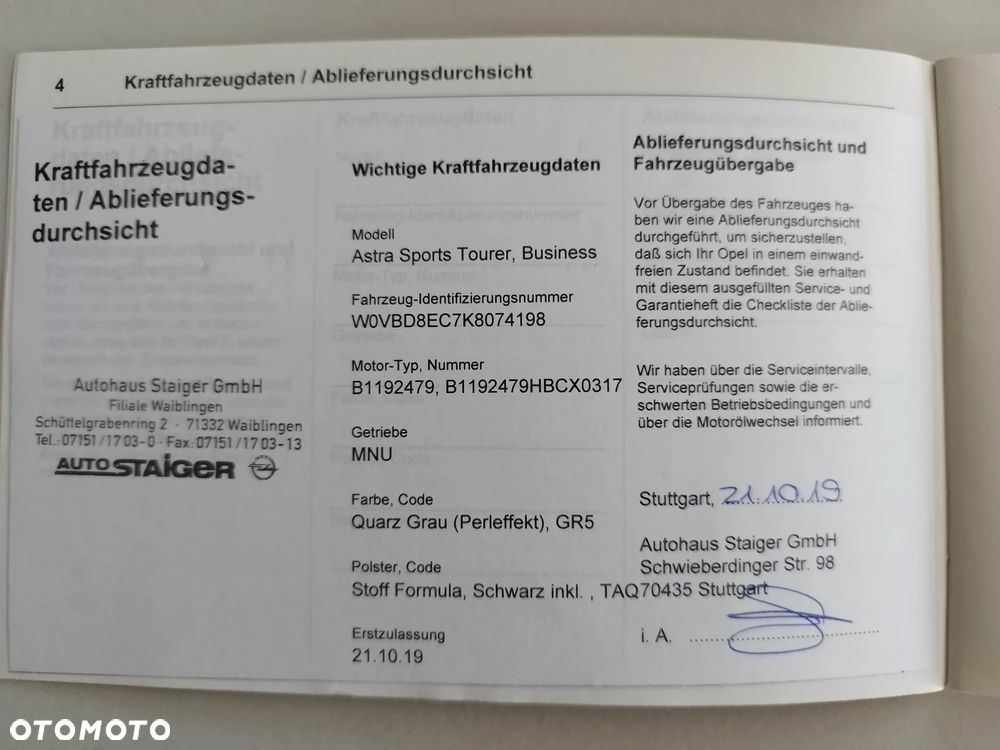 Opel Astra 1.4 Turbo Start/Stop Automatik Sports Tourer Business - 26