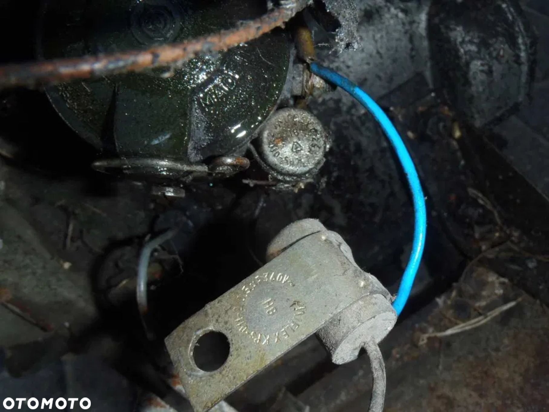 cewka dwubiegunowa jedno biegunowa aparat alternator fiat 126p maluch oryginał - 7