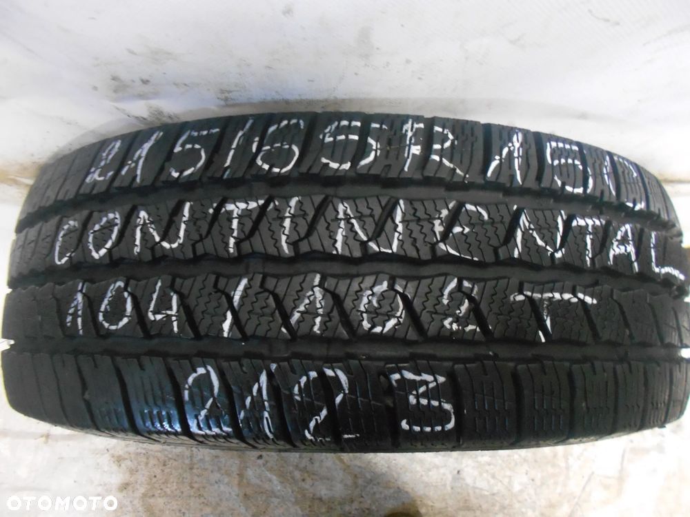 OPONA POJEDYNKA 215/65R15C CONTINENTAL VAN CONTACT WINTER DOT 2123 12MM - 1