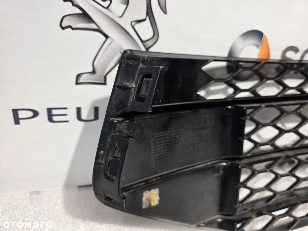 AUDI Q7 4L0 LIFT 09-15 S-LINE V12 W12 LEWA / PRAWA KRATKA BOCZNA ZDERZAKA PRZEDNIEGO PRZÓD NR 4L0807676B / 4L0807675B NR AUKCJI KB90 - 7