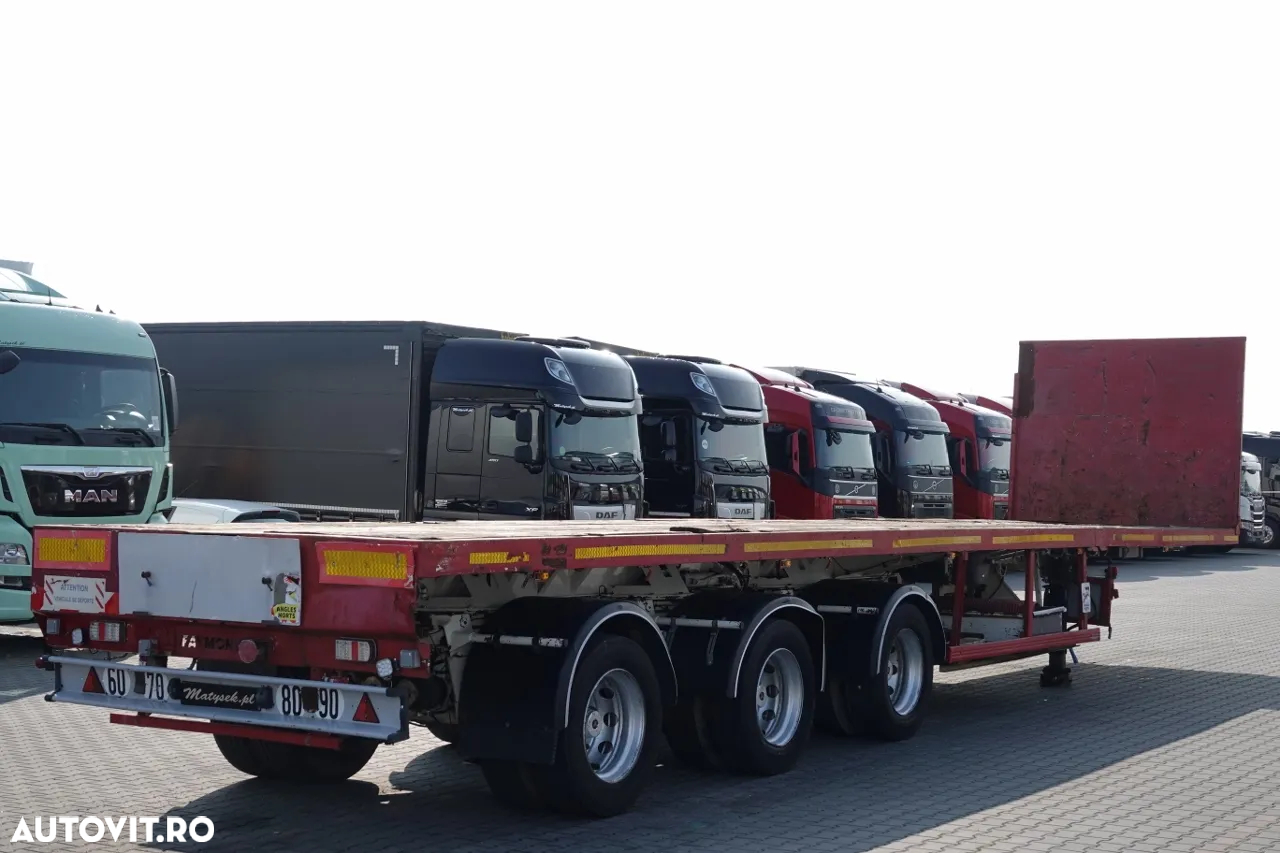 Faymonville SPZ-3AA / REMORCA AUTO / EXTENSIBILA / 29 M / SUSPENSION HIDRAULICA / AXI DE DIRECTION - 33