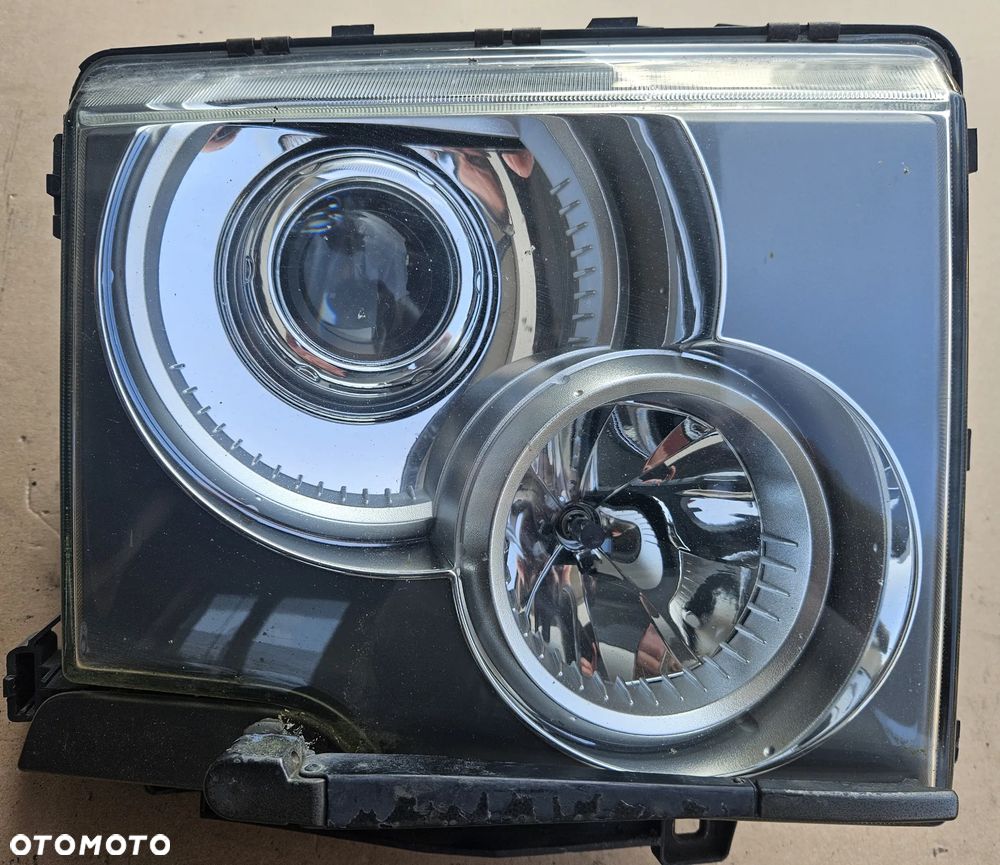Land Range Rover   L322 lampa przód przednia prawa lewa Xenon - 1