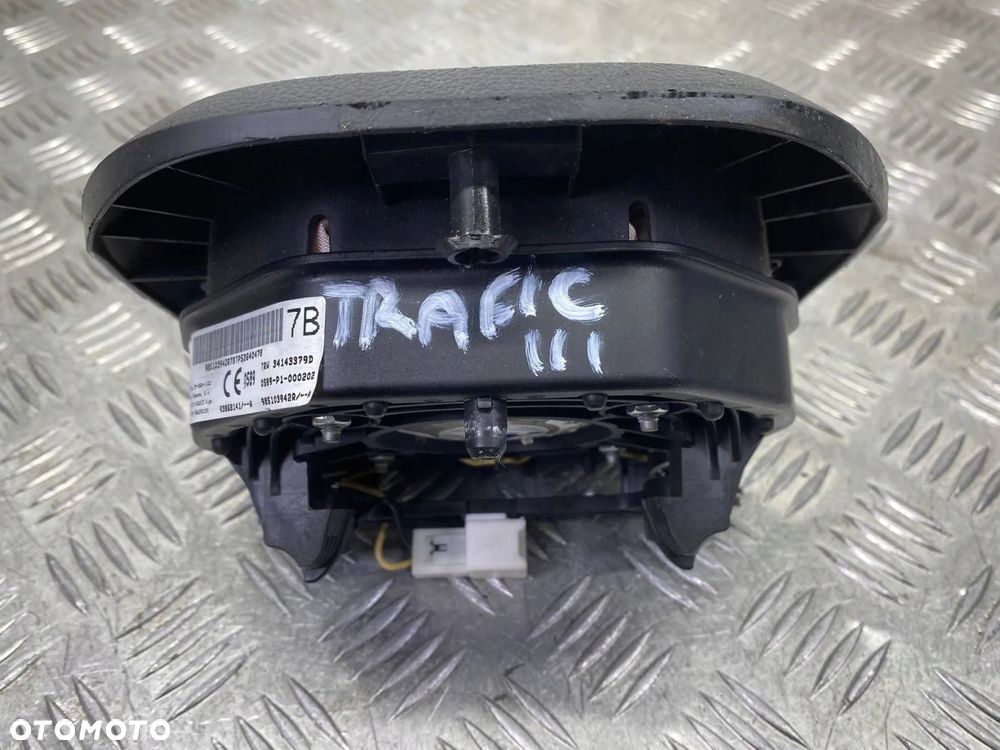 PODUSZKA POWIETRZNA KIEROWCY RENAULT TRAFIC III AIRBAG 985103942R - 9