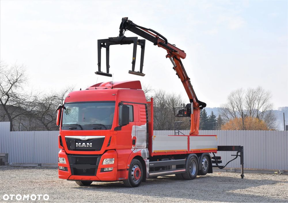 MAN TGX 26.440 * SKRZYNIA 6,00 m + TEREX 135.2-A1 * Stan BDB! - 2