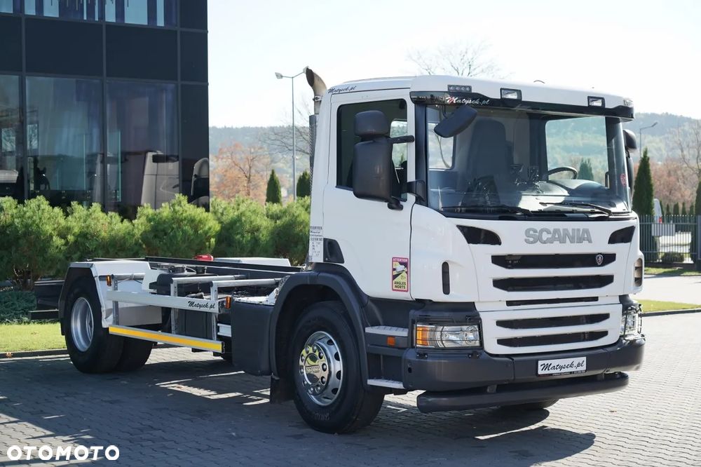 Scania P 280 / 4X2 / RAMA DO ZABUDOWY 5,7 M /  SIŁOWNIK DO WYWROTU / EURO 6 - 4