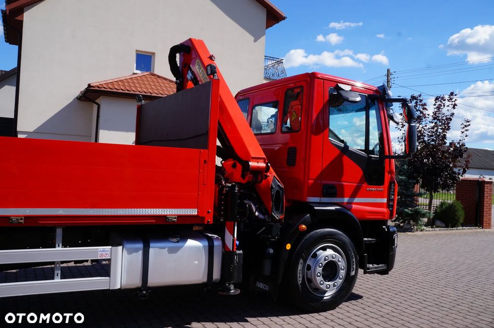 Iveco EUROCARGO 180-280 4x2 SKRZYNIOWY + HDS PALFINGER PK 11.001 SLD  E6 PRZEBIEG 98.000 KM - 8