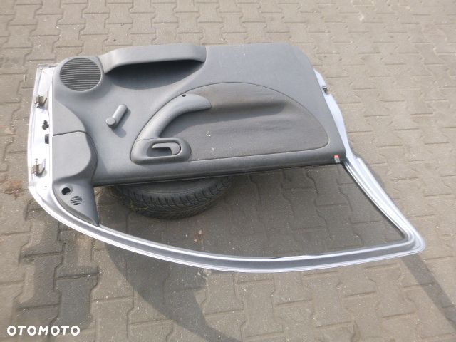 DRZWI LEWY PRZÓD LEWE PRZEDNIE KOMPLETNE OPEL CORSA C 3D Z163 - 12