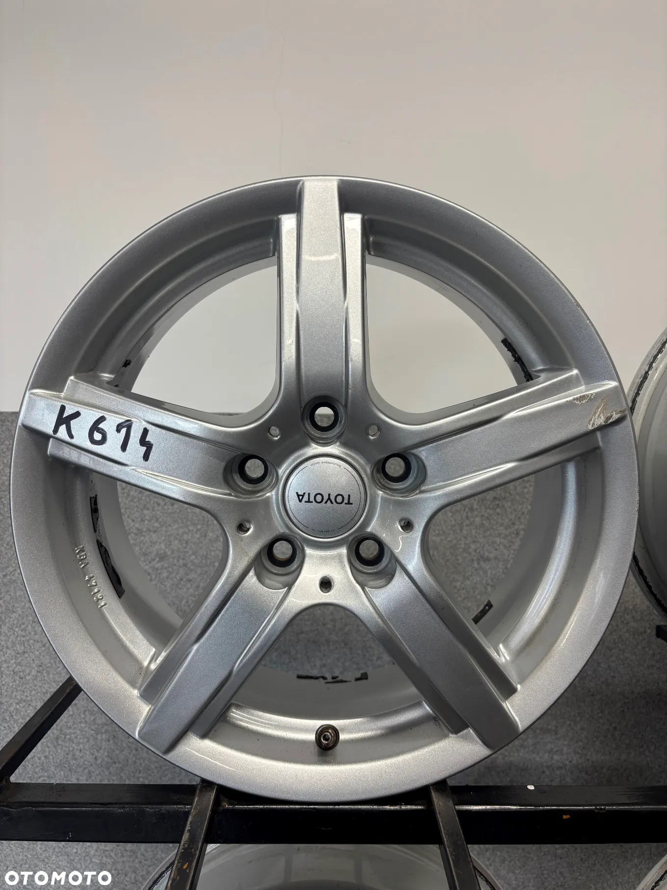 4 FELGI ALU. TOYOTA AURIS, AVENSIS,RAV4,COROLLA 16'' 6,5J ET39 RCD GERMANY, BROCK ALLOY WHEELS - 2