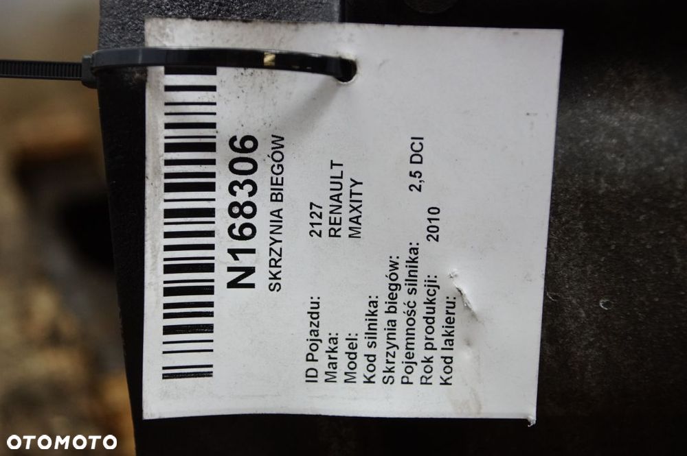 SKRZYNIA BIEGÓW RENAULT MAXITY 2.5 DCI 130 - 5