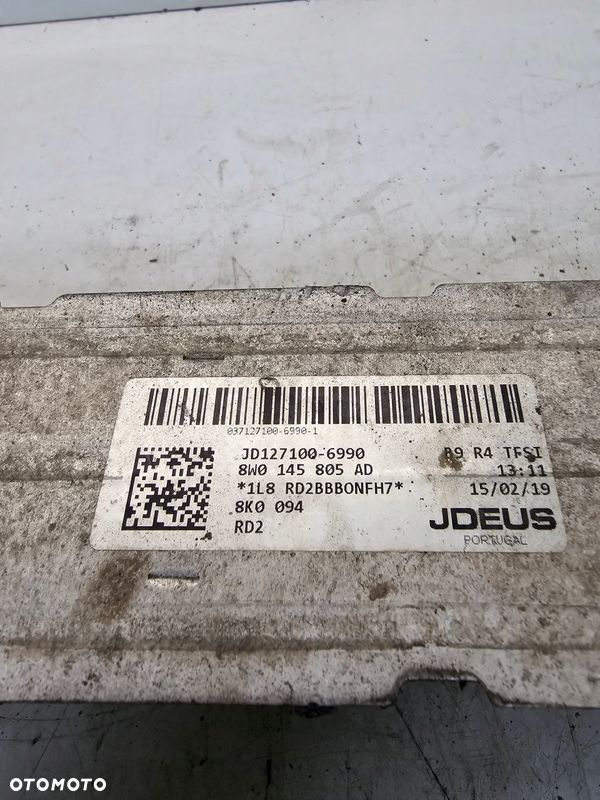 INTERCOOLER CHŁODNICA POWIETRZA AUDI A4 B9 A5 8W 8W0145805AD - 7