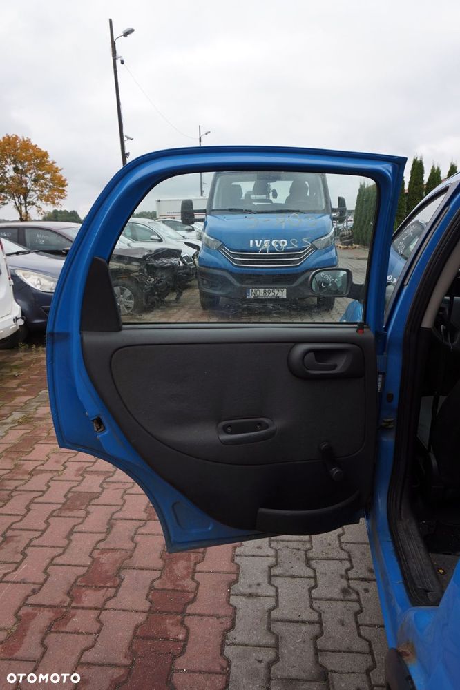 DRZWI TYLNE LEWE CORSA C III 5D HB Z20A  NIEBIESKI OPEL 1999-2003 - 8
