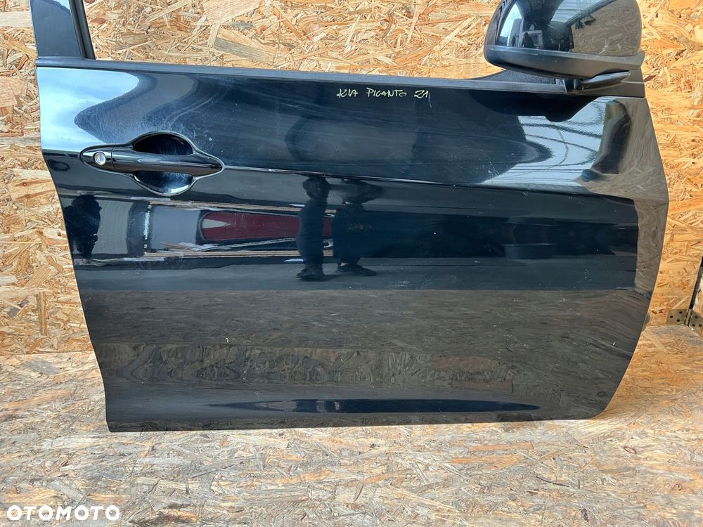 drzwi przednie prawe prawy przód kia picanto ii 2 lakier: z1 - 7