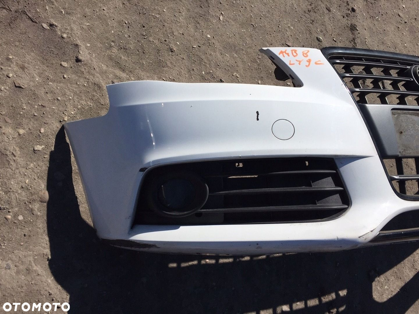 AUDI A4 B8 ZDERZAK PRZEDNI GRILL PRZÓD ATRAPA LY9C - 2