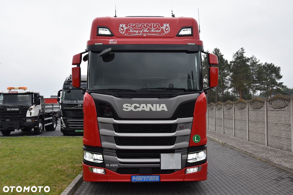 Scania R 450 / HYDRAULIKA HYVA / CAŁA NA PODUSZKACH / I PARK-COOL / 2021 / FULL LED / STANDARD / Retarder / !! Jak nowa !! - 7
