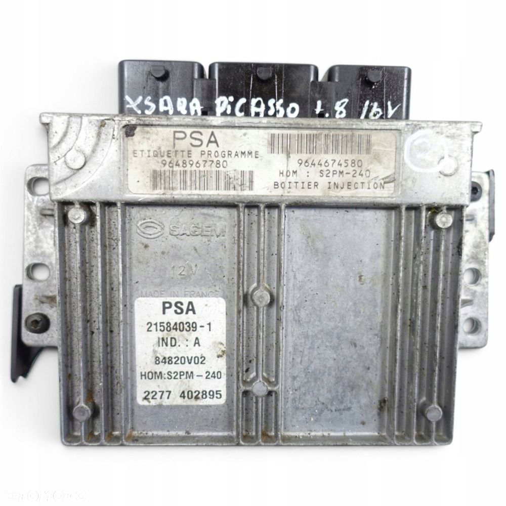 Xsara Picasso 1.8 16V KOMPUTER SILNIKA sterownik - 10