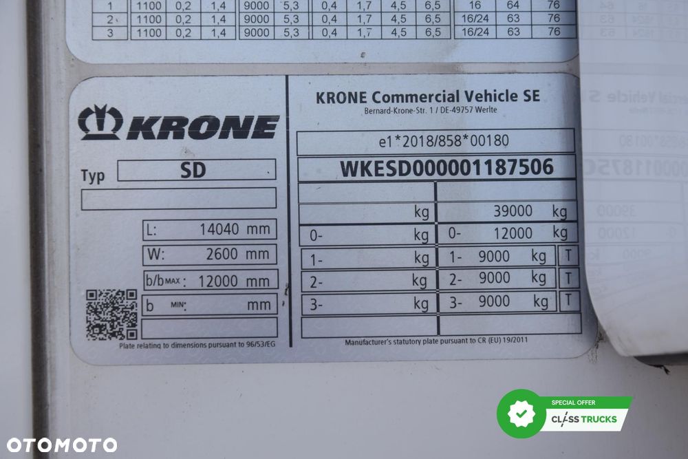 Krone SDR Cool Liner FP 60 ThermoKing SLXi 300 - 11