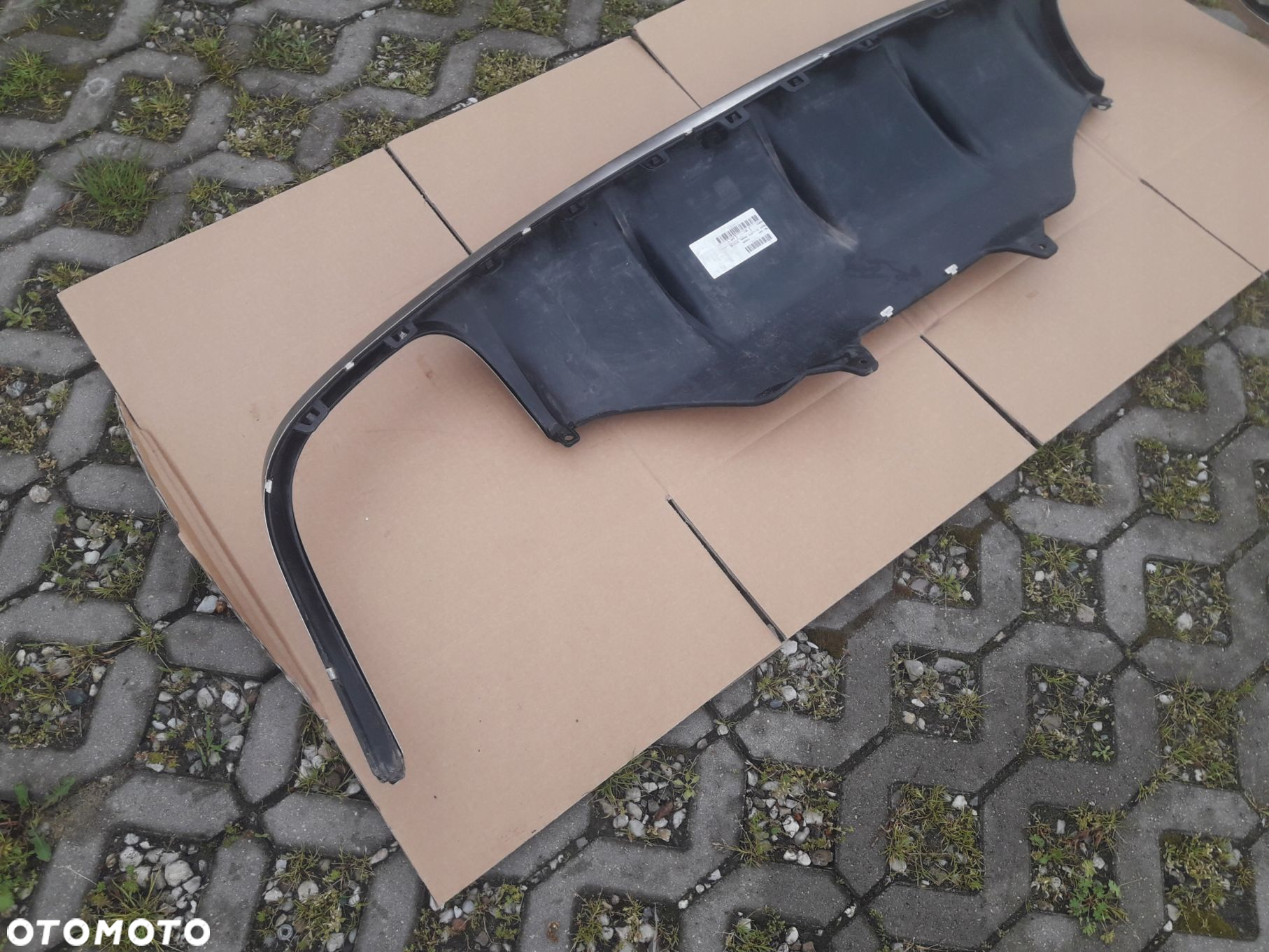 DYFUZOR ZDERZAKA PORSCHE MACAN ŁADNY ORYGINAŁ - 6