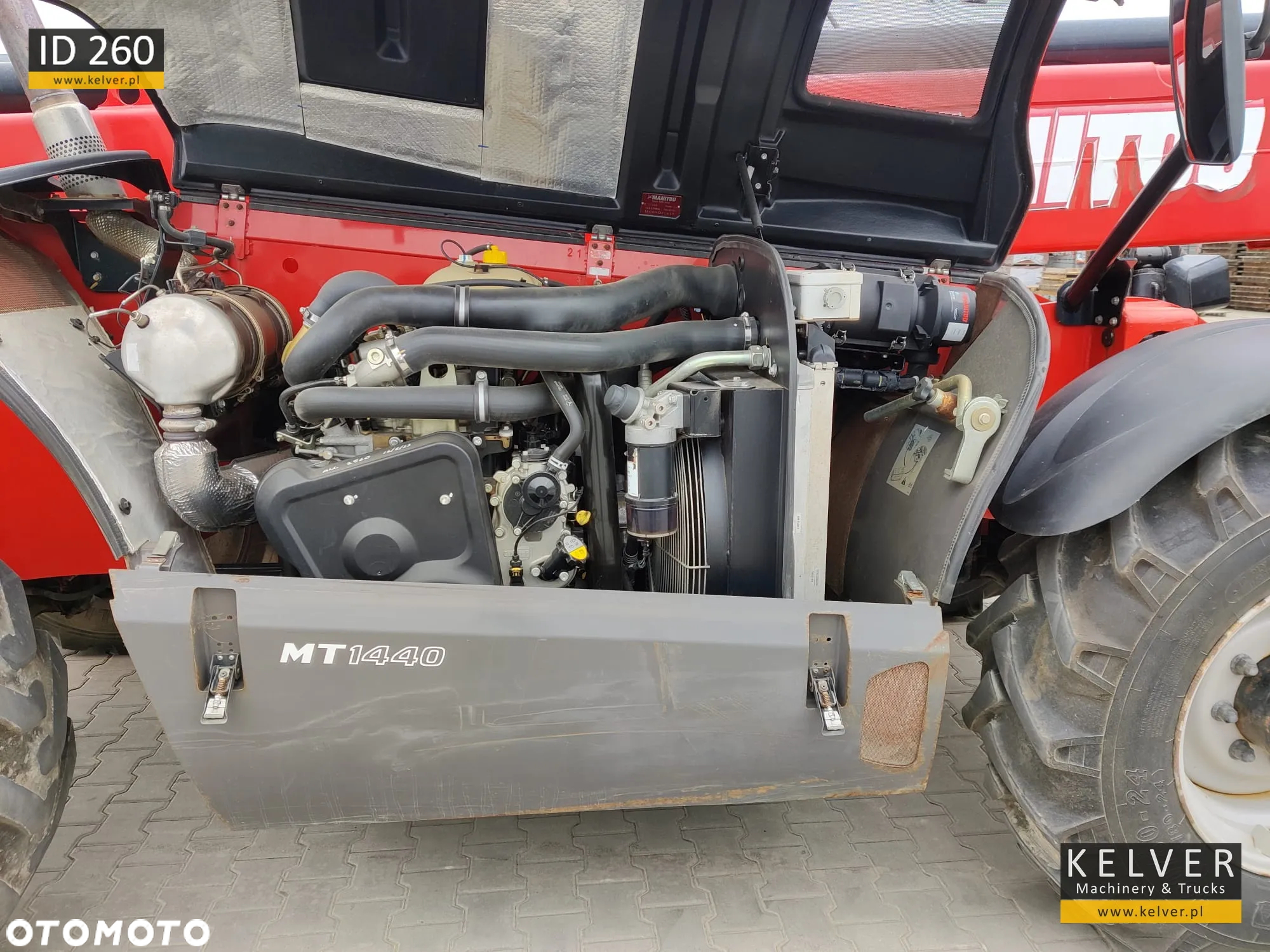 Manitou MT1440 S2 * 2015r. * widły hydrauliczne * silnik 100KM - 7