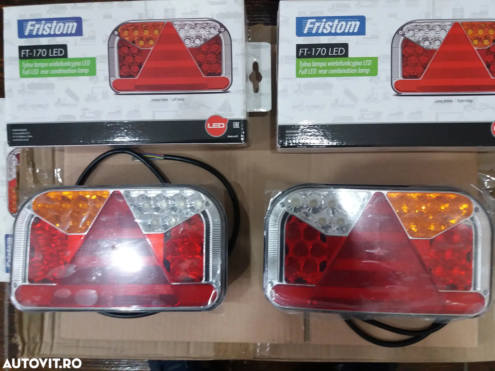Lampa spate 240x140, 7 functii, iluminare numar, LED, dreapta, FT-170 Fristom, FT 170 - 13