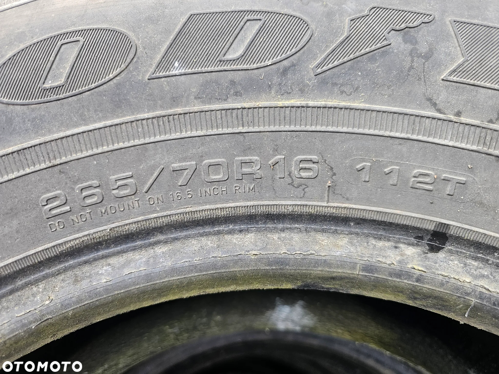GOODYEAR 265/70R16 112T WRANGLER AT/SA + (4szt.) (4x5,0) (DOT: 4x2615) L800 - 4