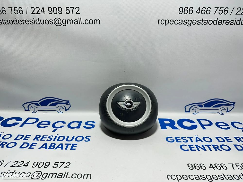 .Airbag Volante 3 Braços BMW Mini Cooper One S D R50 R52 Cabrio R53 6762450 2001 - 2007 - 3